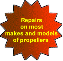 Repairs all makes and models of boat propellers, in aluminum and stainless steel