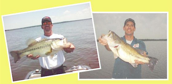 Trophy bass fishing on Lake Fork, Texas